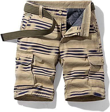 Men's Casual Sports Shorts Quick Dry Fashion Fit Twill Cargo Shorts Shorts with Pockets