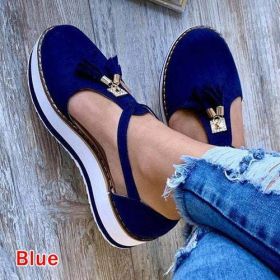 Women's Vulcanized Shoes 2023 Summer Ladies Increased Shoes Lace up (Color: Beige)