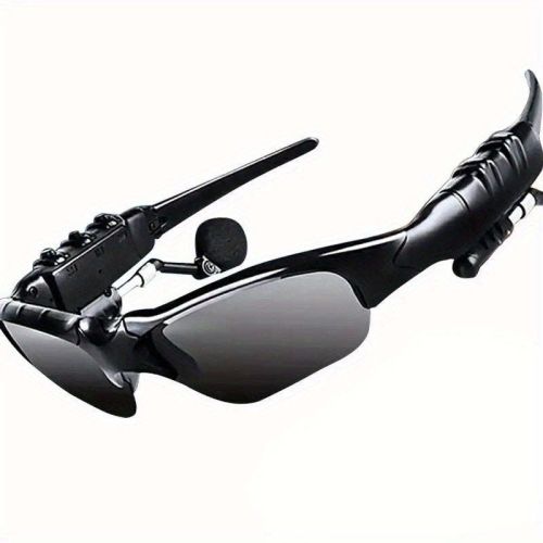 UV Resistant Sport Sunglasses with Wireless Headset Enhance Outdoor Experience