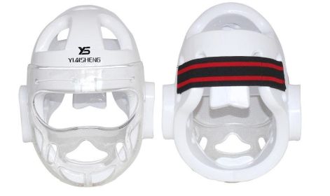 Karate Helmet Protective Equipment (Option: White M)