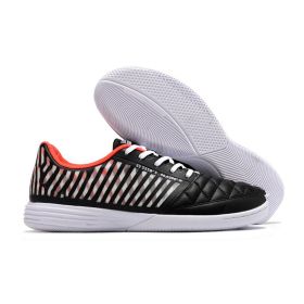 Mesh MD Shock Absorption Training Shoes Flat Bottom (Option: Black And White Red-42)