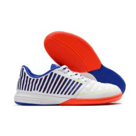 Mesh MD Shock Absorption Training Shoes Flat Bottom (Option: White, Blue And Red Combo-42)