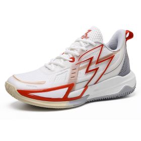 Unisex Shoes Mesh Basketball Shoes Breathable Fashion Luminous Wear-resistant Non-slip Trendy Training Sneakers (Option: Movable Type Printing-38)